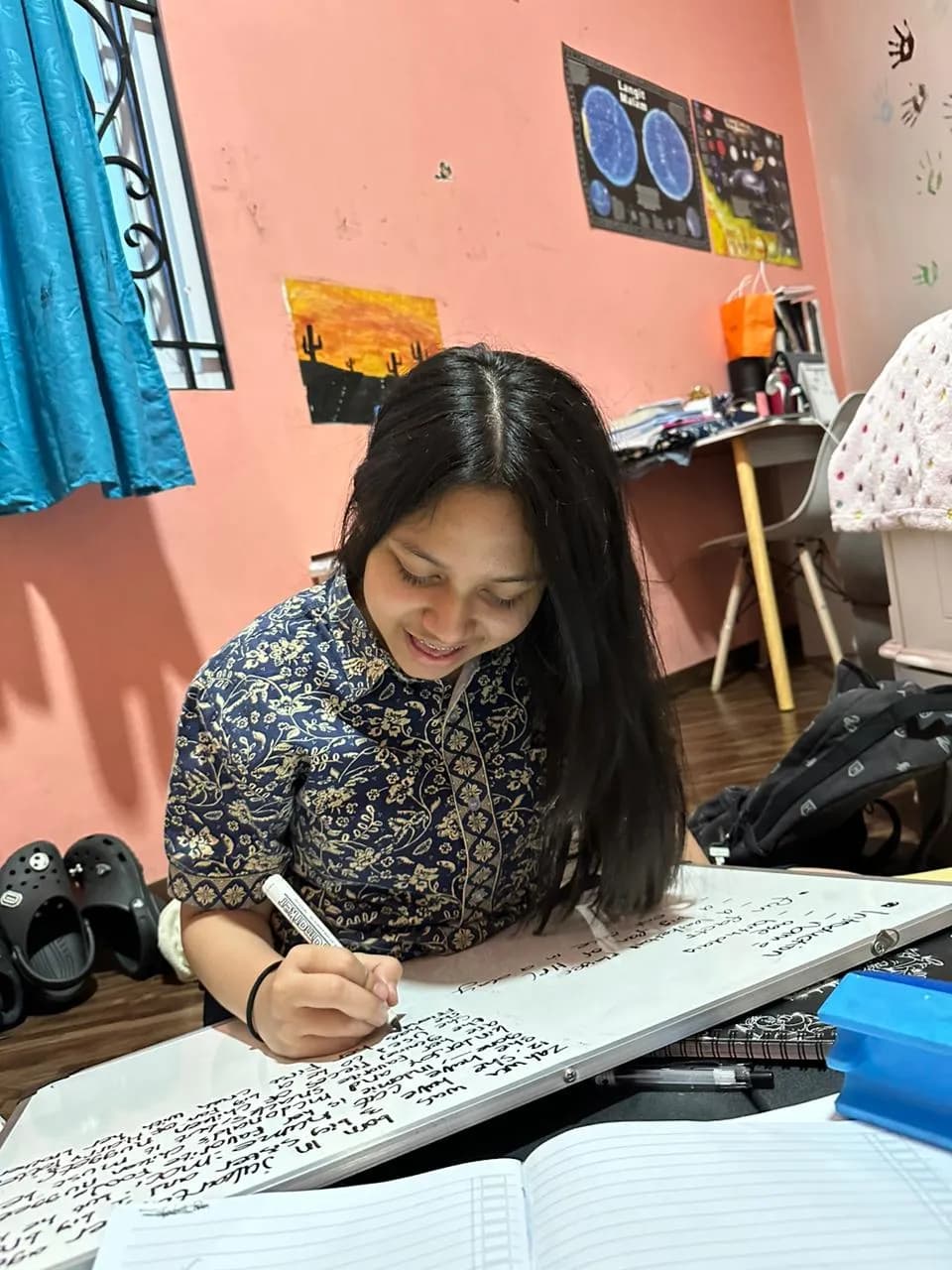 Kak Agustina dengan Siswa Zahwa - Matrix Tutoring Indonesia