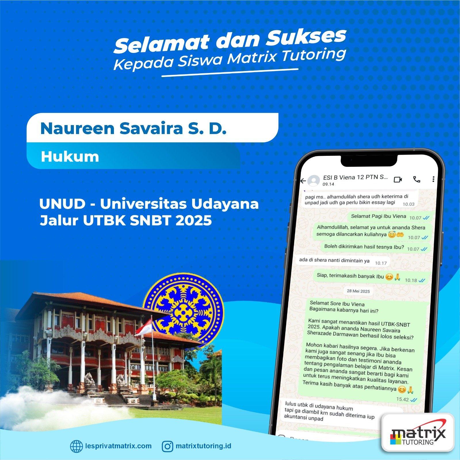 Testimoni Bimbel SIMAK UI